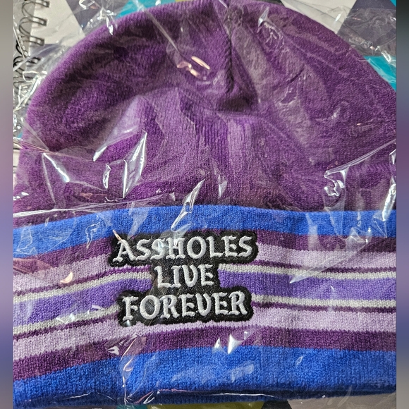 NIB Assholes Live Forever Hat - Picture 2 of 3